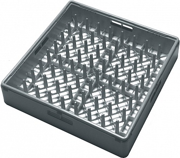 Кассета для тарелок 500 х 500 мм, 18 штук Ø250 мм, полипропилен SMEG PB50D01-1