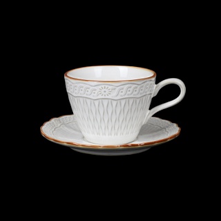 Чайная пара 370мл "Corone Cinzano" [LQ-QD1379CBSA]-1