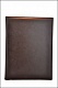 Папка-меню 32,5*24 кожа-шелк корич.