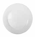 Тарелка плоская круглая d=12,5 см белье 10/200