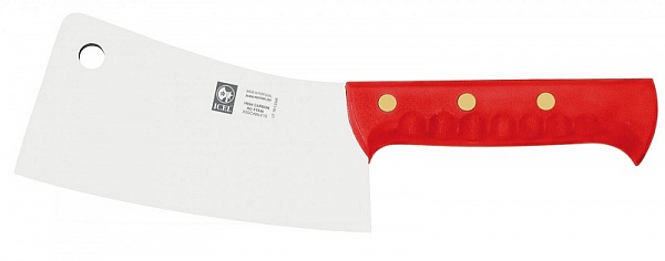 Нож для рубки 230/400 мм. 1060 гр. красный TALHO Icel /1/-1