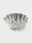 Форма для выпечки ромовой бабы, d=13 см, h=5.4 см, жесть, серебристая