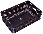 Ящик сетчатый цветной/ черный 610х405х180 
