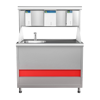 Прилавок-витрина для дезинфекции рук ПВДР-70КМ (21000009834)-1