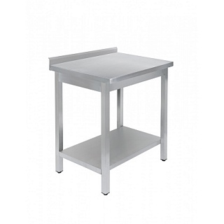 Стол универсальный Luxstahl СПУ-4/7 со сплошной полкой нерж.-1