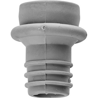 Пробка для вина «Пробар» (для арт. 2070221) резина; D=2, L=4см; серый-1