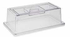Крышка GN1/3 32,5*17,6 см. h=10,5 см. поликарбонат, прозрачная APS /1/