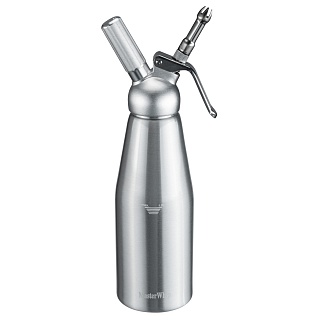 Сифон (кремер) для взбивания сливок 1,0 л. алюм./пластик MasterWhip /1/252/-1