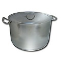Кастрюля 30 л цельнотянутая (396 мм) с ТРС-3 1с2513