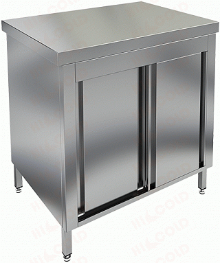 Стол производственный центральный купе HICOLD НСЗК-8/7-1