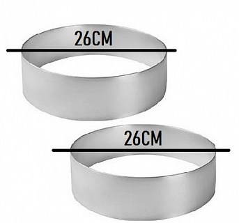 Форма-резак кольцо d260*60мм-1