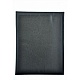 Папка-меню 32,5*24 2-х сторон. кож.зам. черная росс. кожзам