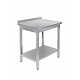 Стол универсальный Luxstahl СПУ-4/7 со сплошной полкой нерж.