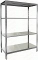 Стеллаж нержавеющий кухонный HICOLD НСК-14/5
