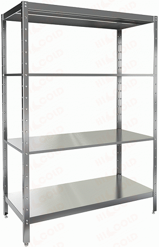 Стеллаж нержавеющий кухонный HICOLD НСК-14/5-1