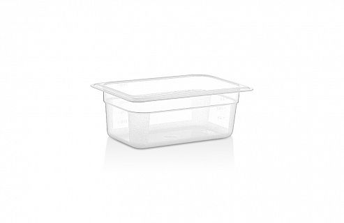 Гастроемкость 1/4 h=100 мм. 2 л. п/п прозрачная GP /1/24/-1