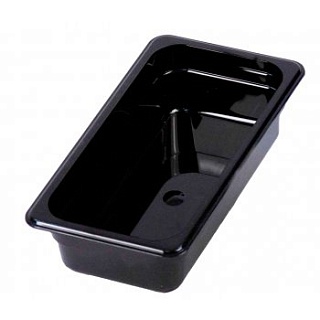 Гастроемкость из поликарбоната GN 1/3 черная кт0406-1