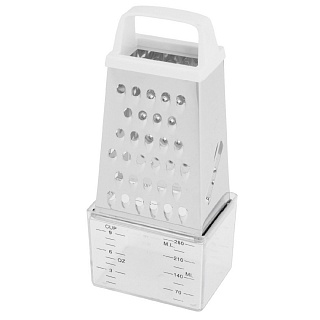 Тёрка с контейнером, четырёхгранная, высота 15 см-1