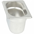 Гастроемкость 1/9 h=150 мм. 1,5 л. нерж. MGsteel /1/6/48/