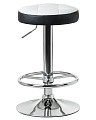 Табурет барный DOBRIN BRUNO бело-чёрный