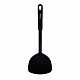 Лопатка для антиприг. поверхн. L=33 см. изогнутая, полипропилен, черная Marmiton /1/24/