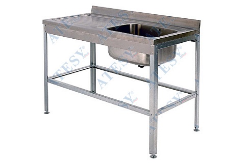 Ванна моечная ВСМЦС-С-1Л.500.400-1200.600-1-02-3