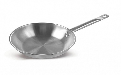 Сковорода d=28 см. h=5 см. 2,5 л. нерж. (индукция) MGsteel /1/-1