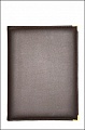 Папка-меню 32,5*24 2-х сторон. кожа корич