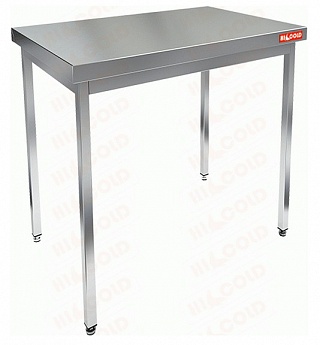 Стол нержавеющий разделочный центральный без полки HICOLD НСО-10/6 -1