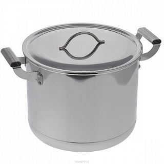 Кастрюля 20,0 л с ТРС-3 (316 мм) сварная-1