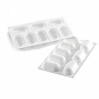 Форма «Камень» овал (Pillow) 80 мл, Silikomart, Италия-1