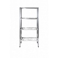 Стеллаж кухонный Luxstahl СРРП-1800*600*300 с решетчатыми полками 