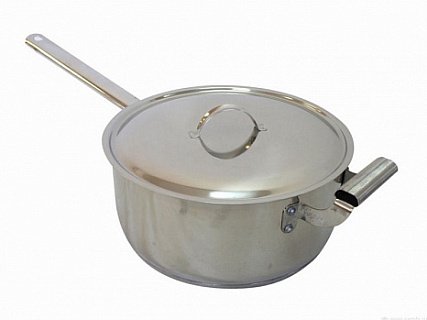 Сотейник 10л. ф316мм ТРС-3 нерж.1с2218 Аша 1/2-1