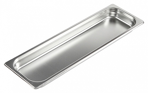 Гастроемкость GN2/4, 530х162х20 мм (нерж.сталь), Yindu-1