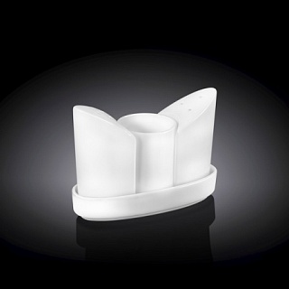 Набор для специй 3 пр. на подставке Wilmax /1/36/-1