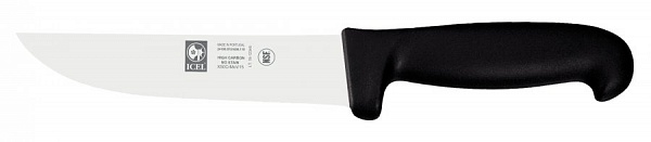Нож для мяса 140/275 мм. черный Poly Icel /1/6/-1