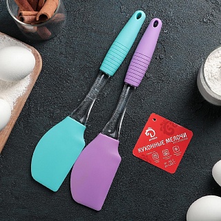 Лопатка Доляна «Про», 25,5 см, цвет МИКС-1