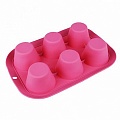 Форма для выпечки 6 ячеек 28,8x19,8х5,3см Satoshi алион, силикон