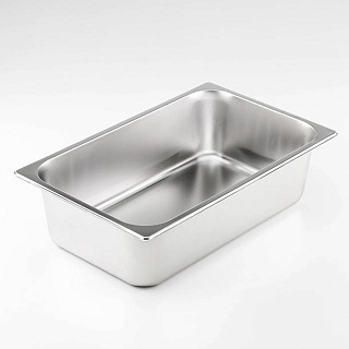 Гастроёмкость 1/1 из нержавеющей стали, 150 мм, 53×32,5×15 см, толщина 0,8 мм-1