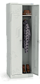 Шкаф для одежды ШР (1850) 22-600 (Корпус RAL7035, двери RAL7035, замок 007)