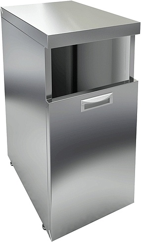 Барный модуль для мусорного бака HICOLD НБММБ-4/6Б-1