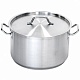 Кастрюля 2,4 л. нерж. d=16 см. h=12 см. с крышк. (индукция) Proff MGSteel (20047) 