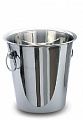 Ведро для шампанского 4,0 л. 21*22 см. с ручками-кольца MGSteel