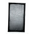 Папка-карта вин 32,5*18,5см 2-х стор.кож.зам. черная