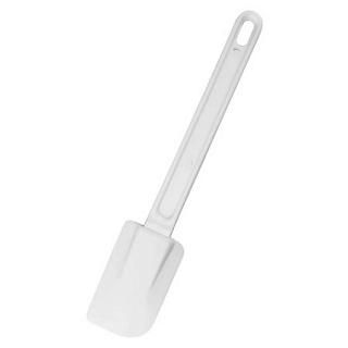 Лопатка кондитерская 40 см. раб. часть 12*7,5 см. резиновая MGprof /1/-1
