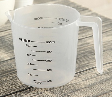 Кувшин мерный, 500 мл, цвет прозрачный-1
