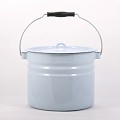 Ведро 9,0 литров цилиндр. с крышкой С-1221Ц/Рб 