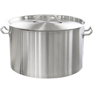 Кастрюля Roal 40л, 45x28 см, мерная шкала, индукция, нерж, тройное дно, TG4526-1