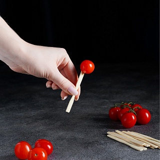 Шпажки для канапе из бамбука, 100 шт-2