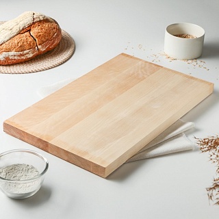 Доска разделочная Доляна, 40*30*2,5 см, массив берёзы-1